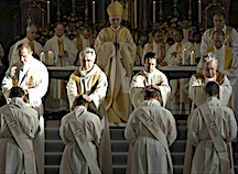 Pope Francis advises deacons prior to ordination